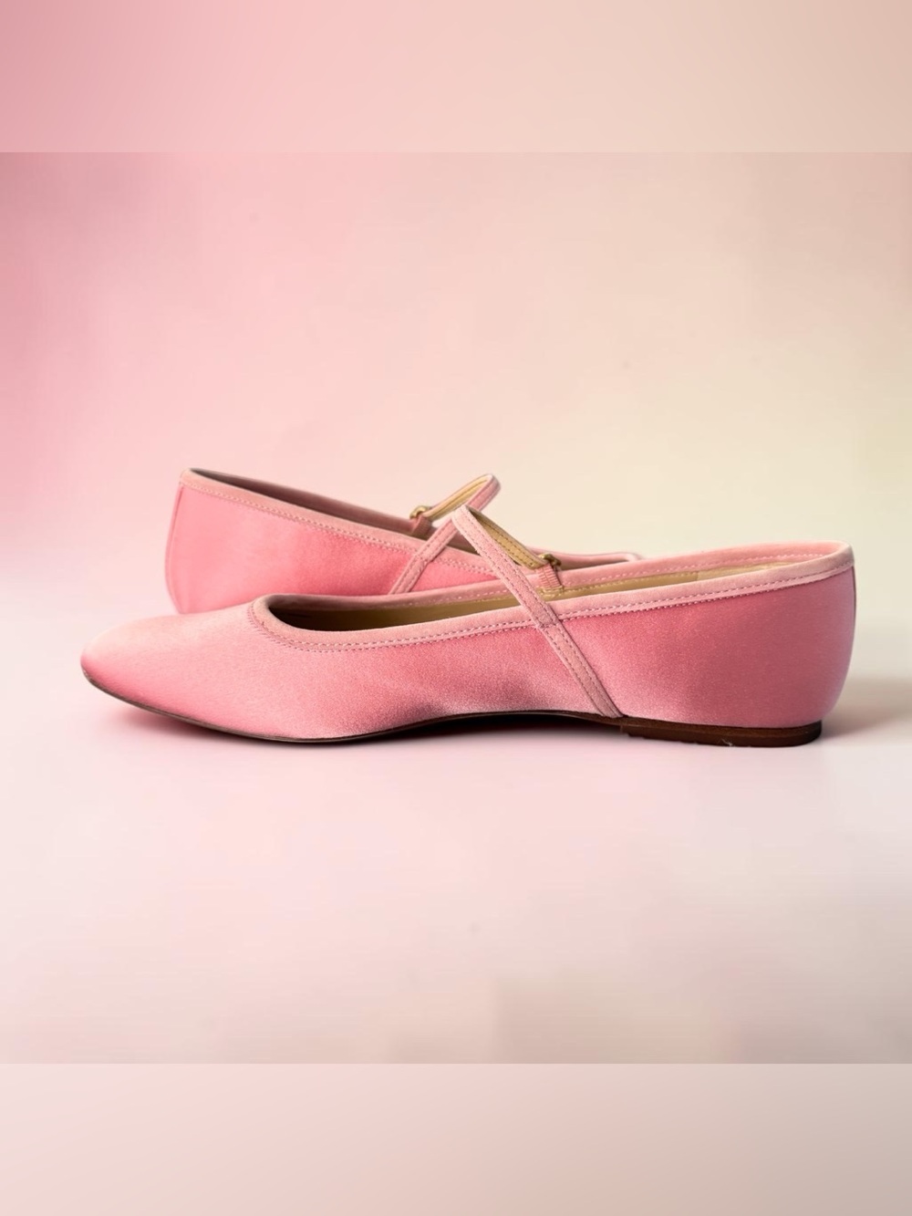 NWOT Veronica beard Ellie Satin Flat - Picture 13 of 14